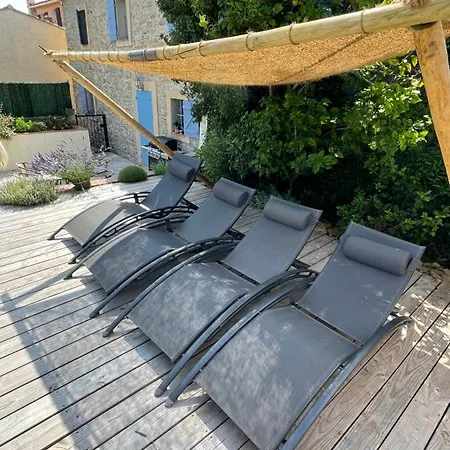 Mas Provencale Jardin Piscine Villa Saint-Cyr-sur-Mer Exterior photo